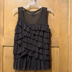 Ruffle tank top